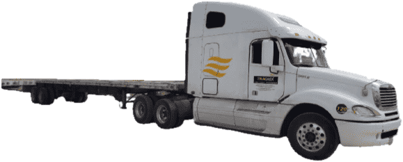TRACMEX flatbed trailer for oversized cargo